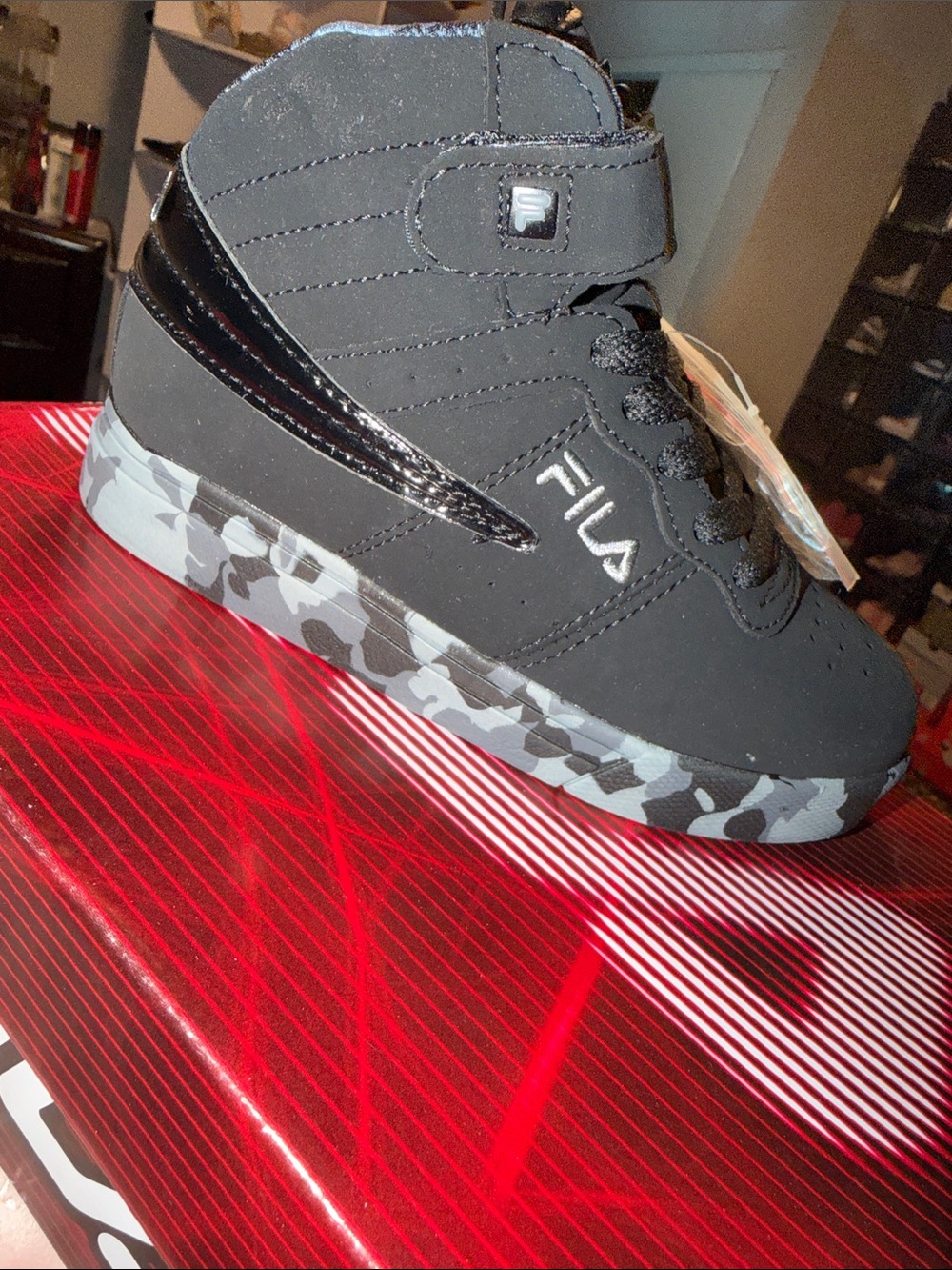 Fila Fila Vulc 13 Marble with Gray Camo Sole